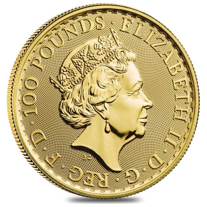 2021 Great Britain 1 oz Gold Britannia Coin .9999 Fine BU