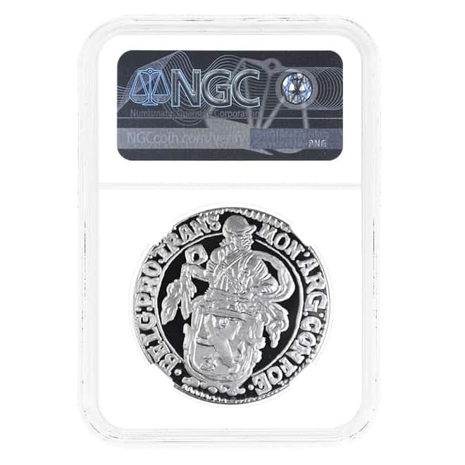 2021 Netherlands 1 oz Proof Silver Lion Dollar NGC PF 70 ER