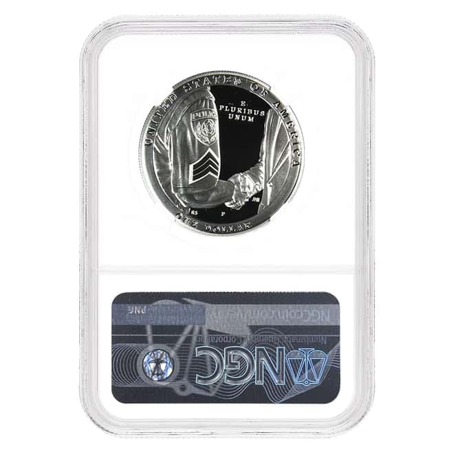 2021 P Law Enforcement $1 Proof Silver Dollar Commem NGC PF 69 FDOI