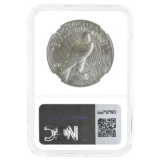 2021 Peace Silver Dollar Centennial NGC MS 69