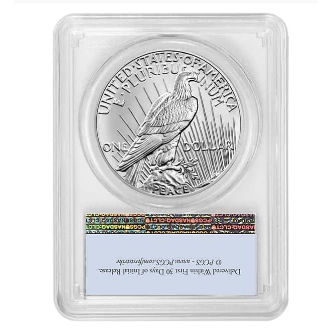 2021 Peace Silver Dollar Centennial PCGS MS 69 FS