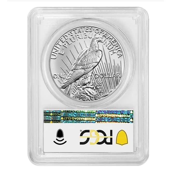 2021 Peace Silver Dollar Centennial PCGS MS 70 FDOI