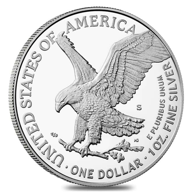 2021 S 1 oz Proof Silver American Eagle Type 2 Limited Edition PCGS PF 69 FS