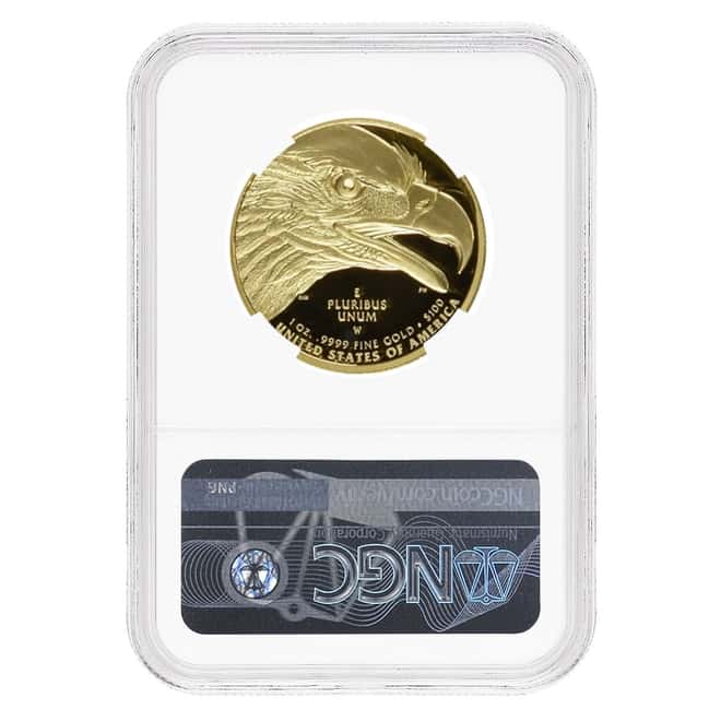 2021 W 1 oz $100 American Liberty High Relief Gold Coin NGC PF 70 UCAM