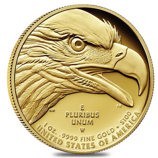 2021 W 1 oz $100 American Liberty High Relief Gold Coin (w/Box & COA)