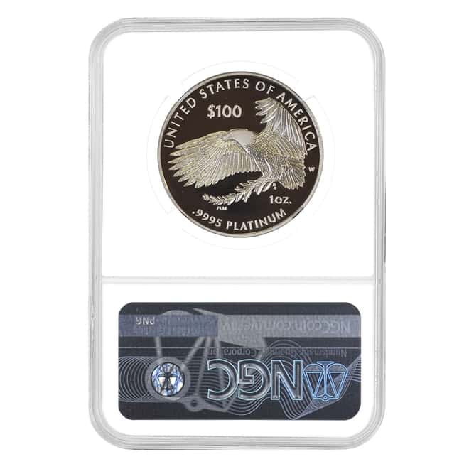 2021 W 1 oz Proof Platinum American Eagle Freedom of Religion NGC Gem Proof