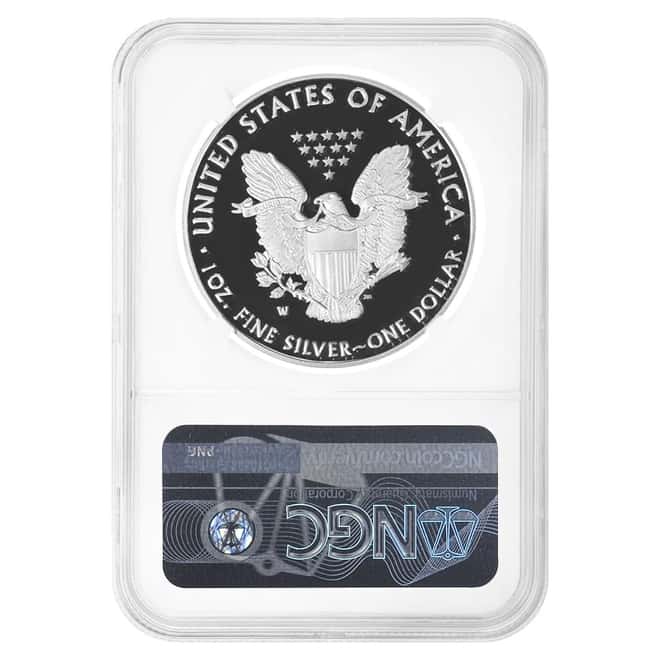2021-W 1 oz Proof Silver American Eagle NGC PF 70 UCAM