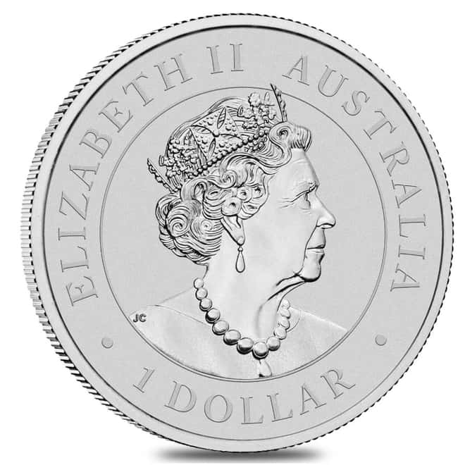 Roll of 20 - 2022 1 oz Silver Australian Koala Perth Mint .9999 Fine BU In Cap (Tube,Lot of 20)
