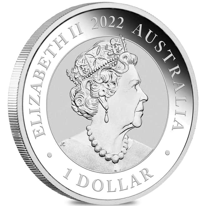 2022 1 oz Silver Australian Swan Perth Mint BU