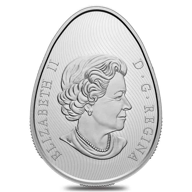 2022 Canada 1 oz Silver Pysanka Easter Egg Coin .9999 Fine (w/Box & COA)