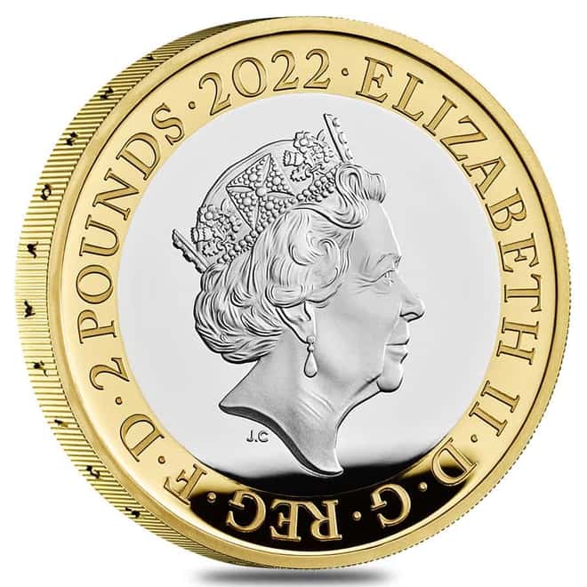 2022 Great Britain 12 gram Alexander Graham Bell Proof Silver Coin .925 Fine (w/Box & COA)