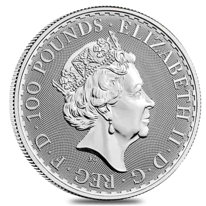 2022 Great Britain 1 oz Platinum Britannia Coin .9995 Fine BU
