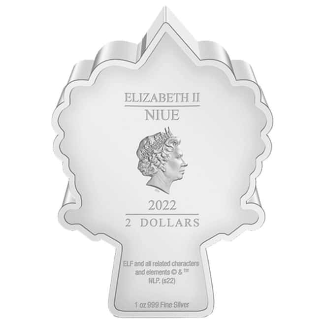 2022 Niue 1 oz Buddy The Elf Silver Chibi Coin