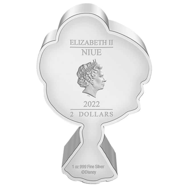 2022 Niue 1 oz Disney Frozen Anna Silver Chibi Coin