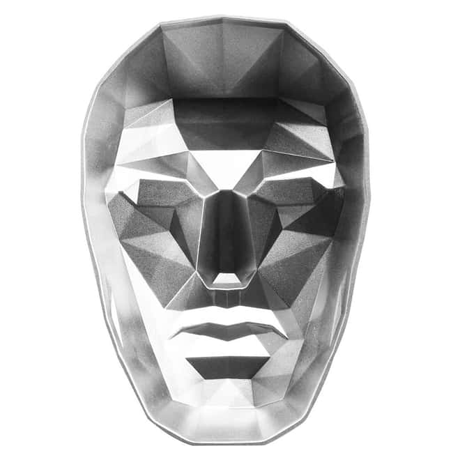 2022 South Korea 2 oz Silver Persona Mask Stacker Light Antique .999 Fine