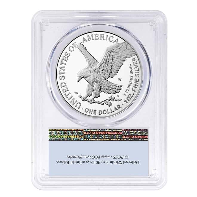 2022-W 1 oz Proof Silver American Eagle PCGS PF 69 FS