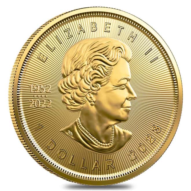 2023 1/20 oz Canadian Gold Maple Leaf $1 Coin .9999 Fine BU (Sealed)