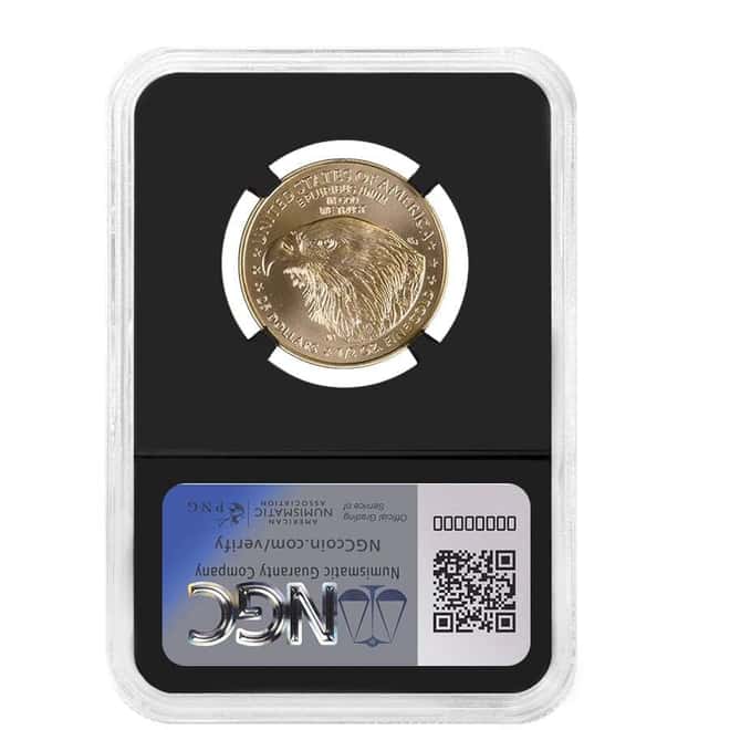 2023 1/2 oz $25 Gold American Eagle NGC MS 70 FDOI (Cabral)
