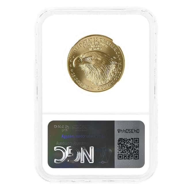 2023 1/2 oz Gold American Eagle NGC MS 70