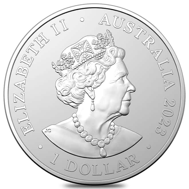2023 1 oz AC/DC Frosted Silver Coin .999 Fine - Royal Australian Mint (w/Box & COA)
