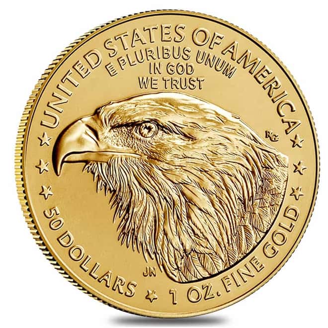 Roll of 20 - 2023 1 oz Gold American Eagle $50 Coin BU (Lot, Tube of 20)