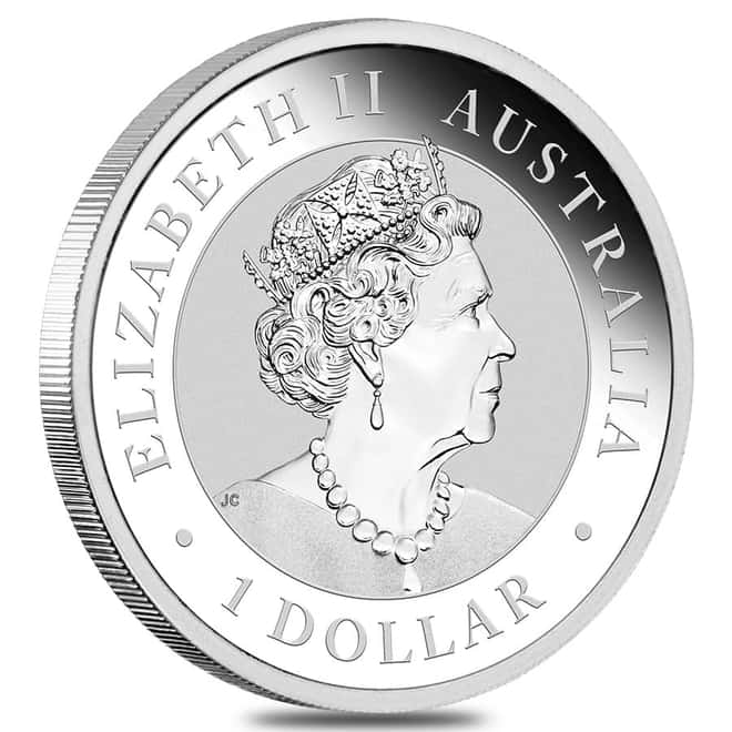 Lot of 100 - 2023 1 oz Silver Australian Kookaburra Perth Mint .9999 Fine BU In Cap (5 Tube, Lot of 20)