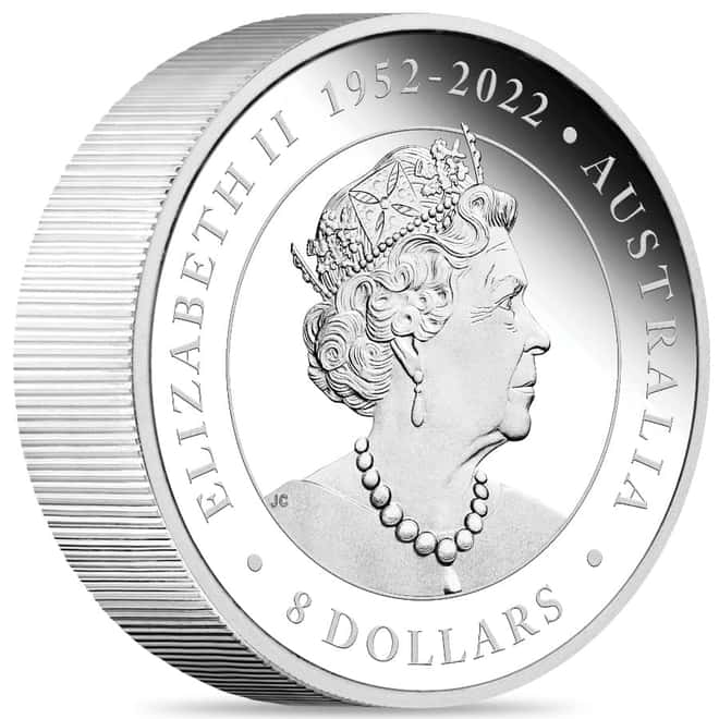 2023 5 oz Incused Silver Australian Kookaburra Perth Mint