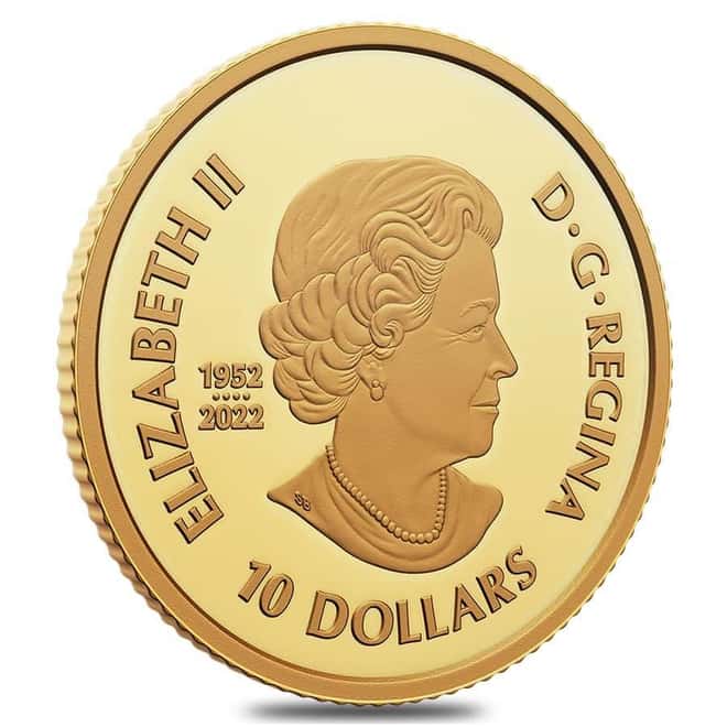 2023 Canada 1/20 oz The Curious Marten Proof Gold Coin