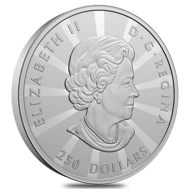 2023 Canada 1 kilo Multifaceted Maples Silver Coin .9999 Fine (w/Box & COA)