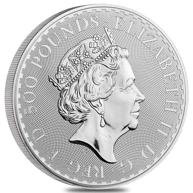 2023 Great Britain 1 Kilo Silver Britannia Coin .999 Fine BU