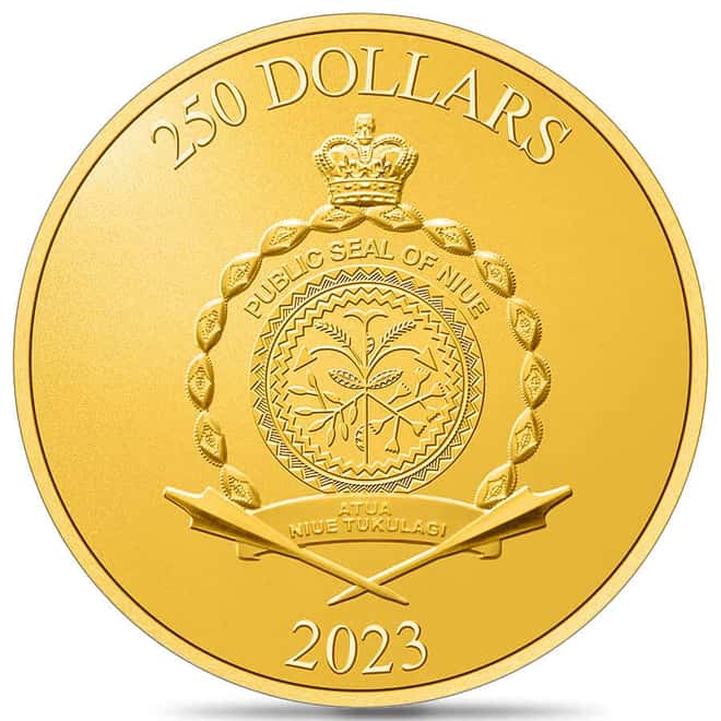 2023 Niue 1 oz Marvel Spider-Man Gold Coin .9999 Fine BU
