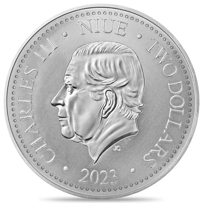 2023 Niue 1 oz Phoenix Silver Coin .999 Fine