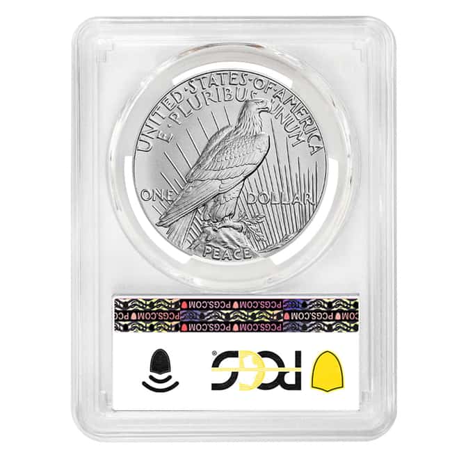 2024 Morgan and Peace Silver Dollar 2-Coin Set PCGS MS 69 FS (Morgan/Peace)
