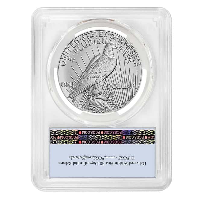 2023 Peace Silver Dollar PCGS MS 69 FS