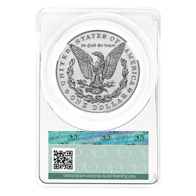 2023-S Morgan Silver Dollar Reverse Proof CAC PF 70 Advanced Delivery