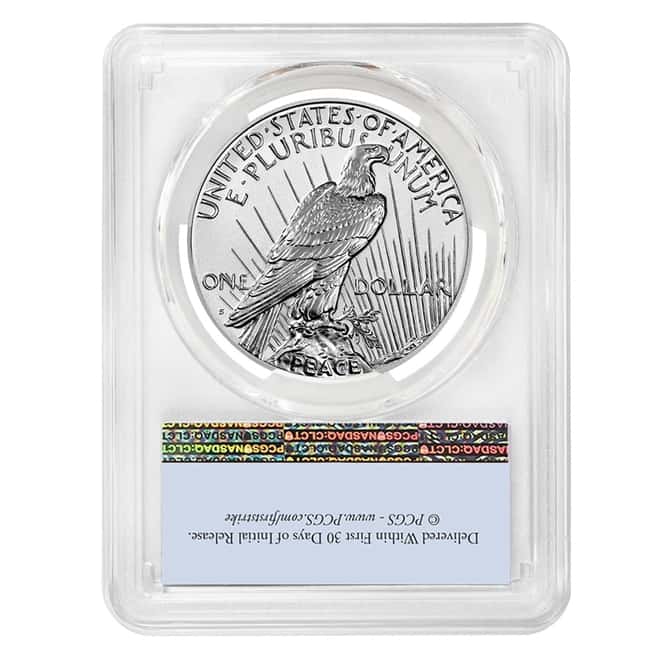 2024-S Peace Silver Dollar Reverse Proof PCGS PF 69 FS
