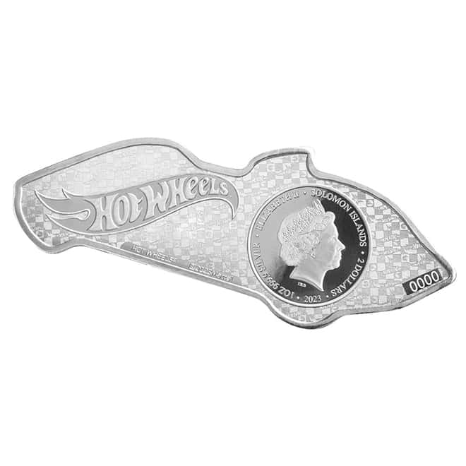 2023 Solomon Islands 1 oz Hot Wheels Twin Mill Silver Coin