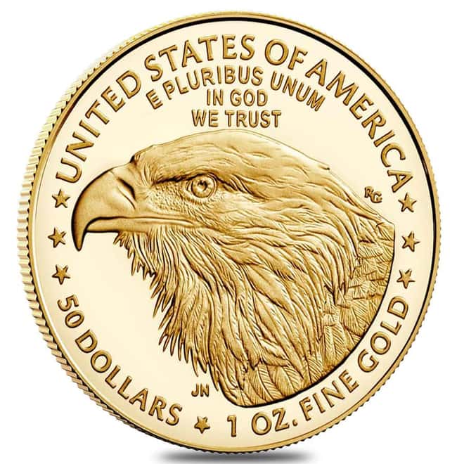 2023-W 1 oz $50 Proof Gold American Eagle (w/Box & COA)