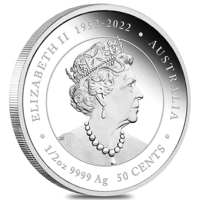 2024 1/2 oz Proof Silver Lunar Dragon Australian Perth Mint