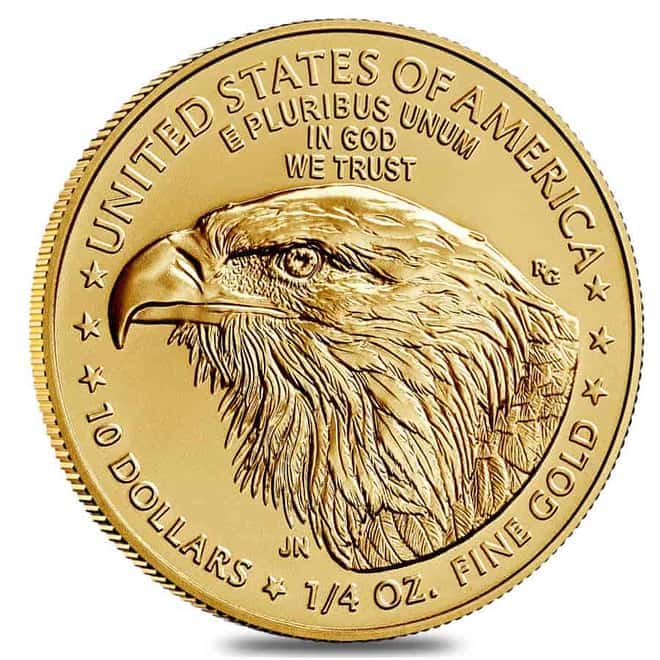 2024 1/4 oz Gold American Eagle CAC MS 70 First Delivery