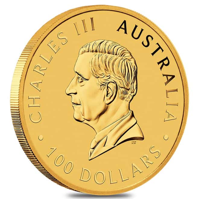 2024 1 oz Australian Gold Kangaroo Perth Mint BU