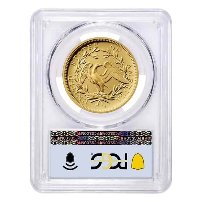 2024 1 oz Flowing Hair Proof Gold Coin 230th Ann. PCGS PF 70 FDOI
