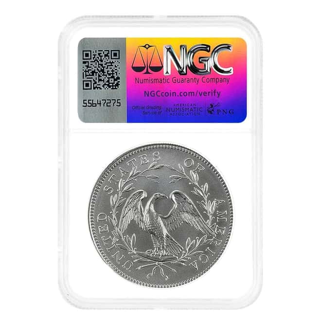 2024 1 oz Flowing Hair Silver Medal 230th Ann. NGC MS 70 FR