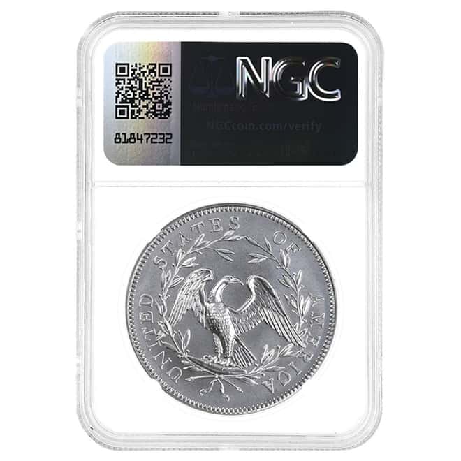 2024 1 oz Flowing Hair Silver Medal 230th Ann. NGC MS 70