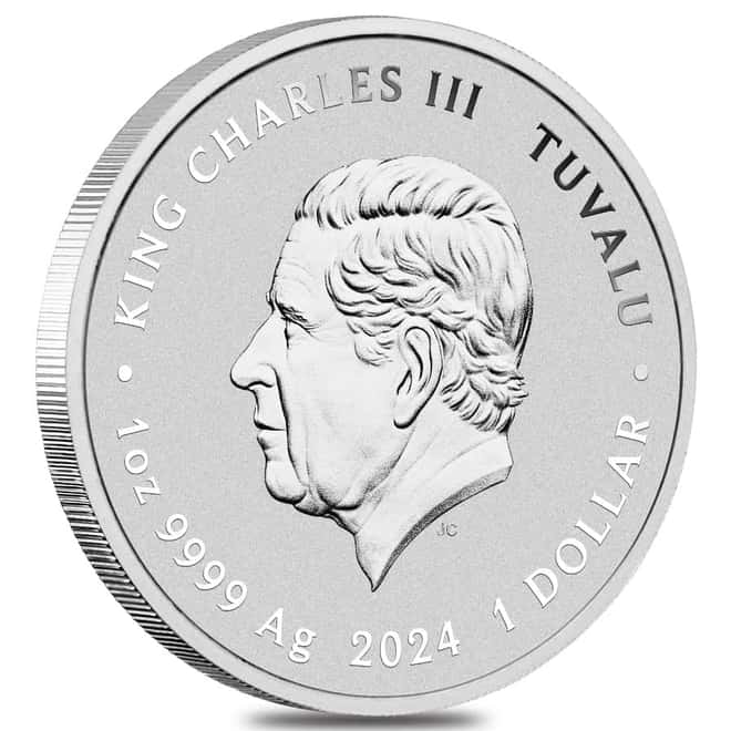Lot of 20 - 2024 1 oz Tuvalu Teenage Mutant Ninja Turtles™ 40th Ann. Silver Coin BU