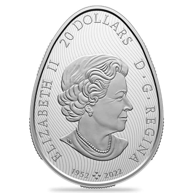 2024 Canada 1 oz Silver Pysanka Easter Egg Coin