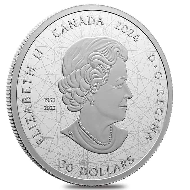 2024 Canada 2 oz Proof Silver Signs of the Zodiac Coin
