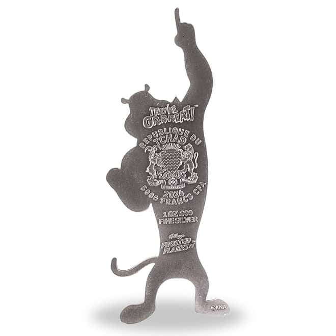 2024 Chad 1 oz Kellogg's Frosted Flakes Tony The Tiger Silver Coin
