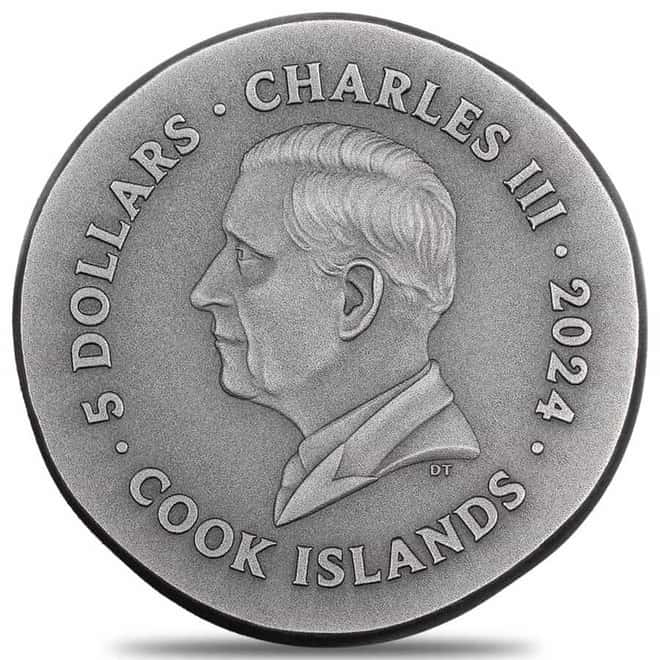 2024 Cook Islands 1 oz Silver Numismatic Icons Gryphon Coin