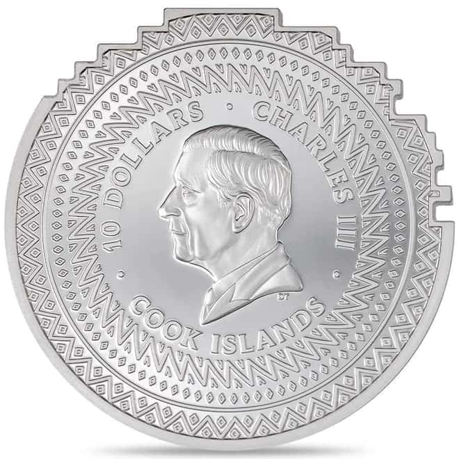 2024 Cook Islands 2 oz Silver Reconstruction Elephant Coin